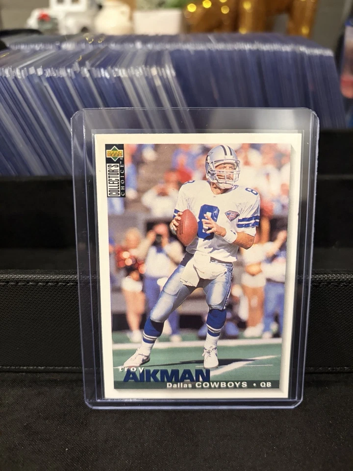 Lote QB - Vince Young Drew Bledsoe Troy Aikman - 3 cartas Foto 3 de 4