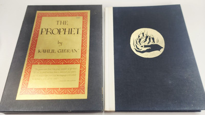The Prophet Kahlil Gibran 11th Printing HC w/slipcover Vintage 1967