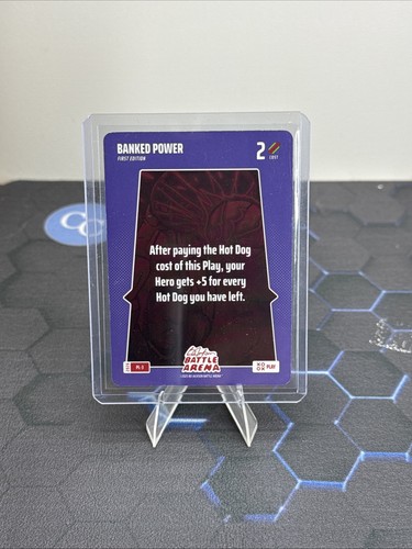 Bo Jackson Battle Arena 2026 Play 3 Banked Power PL-3 SSP 1st Edition