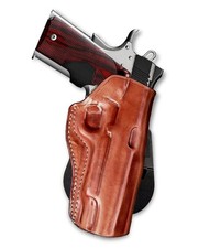 Masc Premium Leather Paddle Holster For Custom Crimson Carry Ii .45Acp 5 Barrel