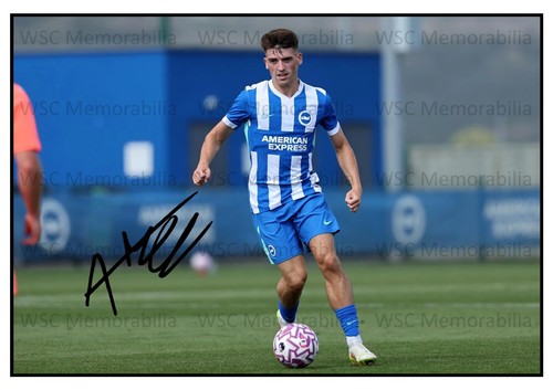 11118. Andrew Moran Signed Pictures A4 Prints Brighton Stoke Blackburn LAFC etc