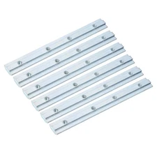 6pcs 4040 Straight Line Connector for 8mm t Slot Aluminum Profile M6