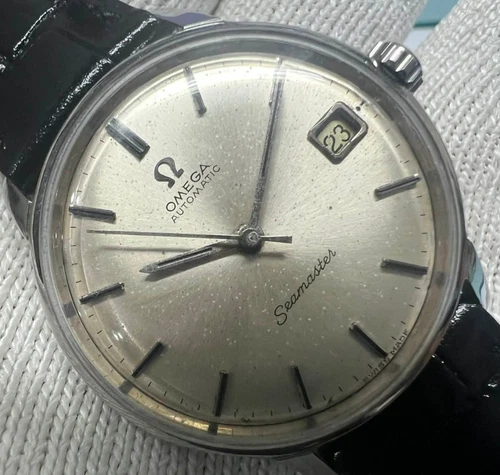 Omega seamaster cal 166.002 C562 autometic date 33.9 mm running
