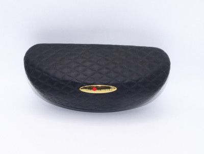 ROSS FIAMMA AUTHENTIC EYEGLASSES SUNGLASSES BLACK GOLD CLAMSHELL CASE
