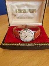 BELLISSIMO, RARISSIMO OROLOGIO UOMO HELBROS VINTAGE IN SCATOLA ORIGINALE