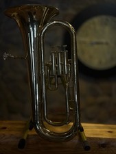 Yamaha YEP-201 3-Valve Euphonium /case And Mouthpiece Used See Photos