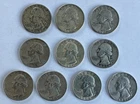 Washington Quarters 90% Silver - 10  FREE SHIPPING!