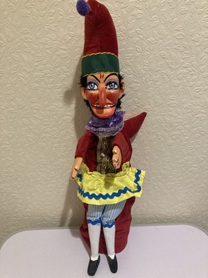 Punch & Judy '' Mr Punch'' Puppe, handgefertigt, bemalt & hervorragend! Kostenlose Lieferung.