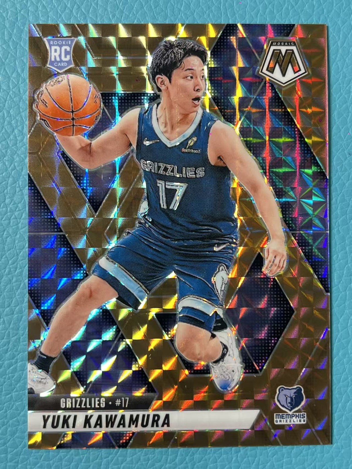 Yuki Kawamura 2024-25 Panini Mosaic 37/75 Bronze Genesis RC #209