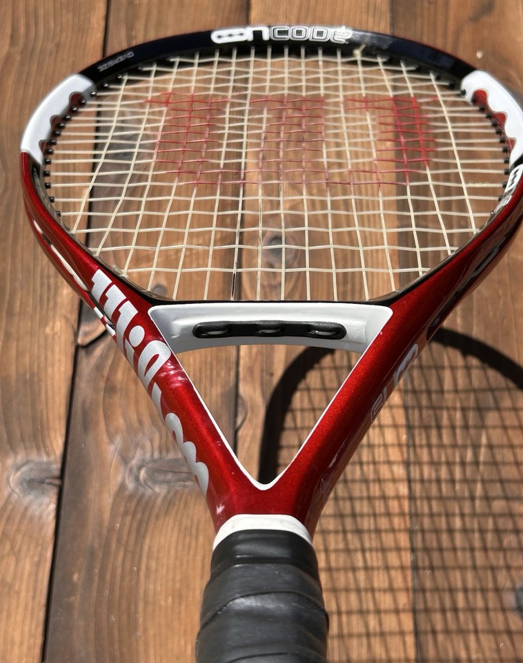 Raquette De Tennis Wilson NCode N5 Oversize - Taille De Poignée 4 1/2, Occasion