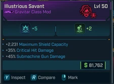 Borderlands 4 • COMs • Harlowe Savant Class Mod • +5 Control Group • PS PC XB