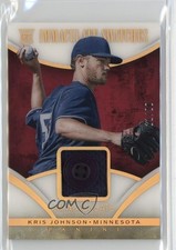 2014 Panini Immaculate Swatches Premium /20 Kris Johnson #72 1t3