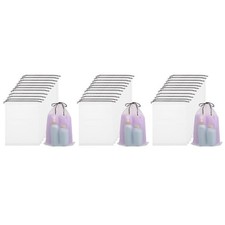  3 Pezzi Borsa per Scarpe da Viaggio Borsa per Scarpe Riutilizzabile