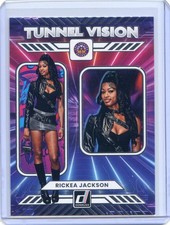 2025 Donruss WNBA Tunnel Vision Insert NO.12 Rickea Jackson, Los Angeles Sparks