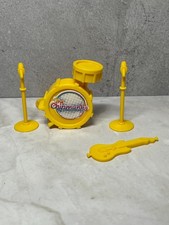 Alvin and The Chipmunks 1984 Figurines Drum Guitar Microphones