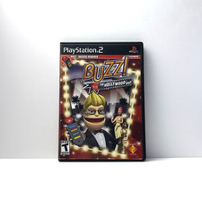 Buzz! The Hollywood Quiz Sony Playstation 2 PS2 CIB Complete Refurbished Tested