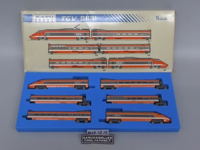 KATO French Railroad TGV S14701 N Scale Bullet Train Japan Used | eBay