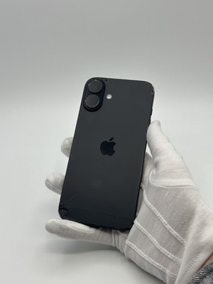 Apple iPhone 16 Plus - 128GB - Schwarz (Ohne Simlock) - Beschädigt