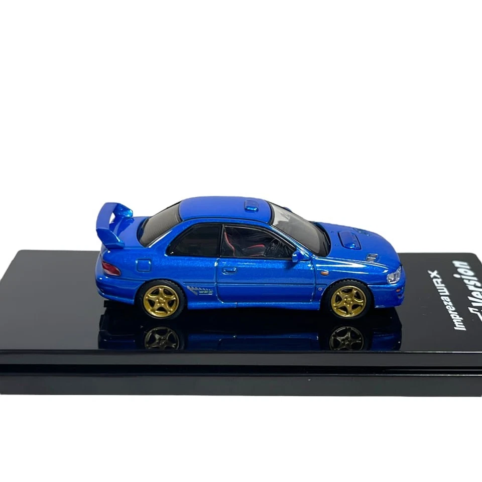 Modellino Auto Hobby Japan 1/64 Subaru Impreza WRX Type R STi Version V Limit... - Immagine 3 di 4