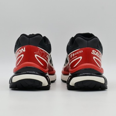 L47974900 Salomon XT-6 GORE-TEX Black Flame Scarlet Vanilla Ice