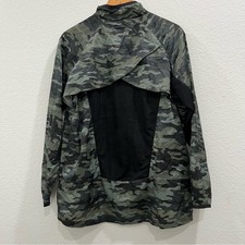 Lularoe LulaRoe Rise Determined Women's Green Camo Lightweight Workout Jacket M