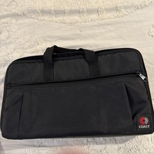 Coast 30- Cassette Carrying Case Black Zippered EUC