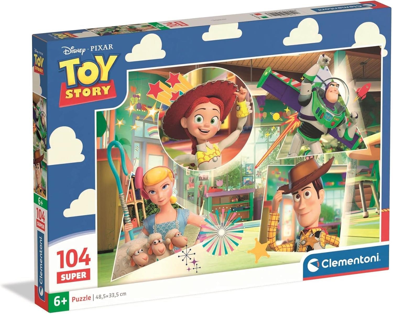 Clementoni Puzzle - Toy Story - Disney Pixar - 104 Pieces - 48.5X33.5 - Super - From 6 Years Old - Image 3