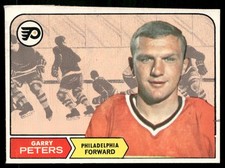 Garry Peters 1968-69 O-Pee-Chee #99 Philadelphia Flyers VG Crease
