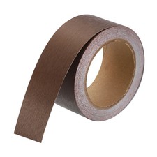 2" x 39ft Mirror Border Peel and Stick Wood Grain Tape Bronze Gold