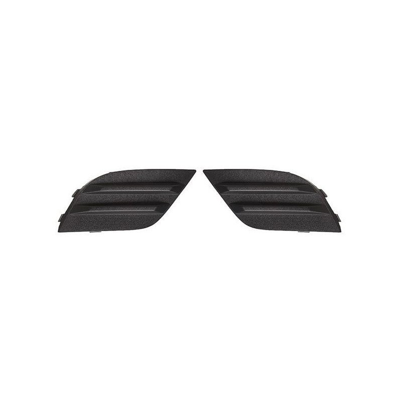Grilles pare-choc Clio 4 phase 2 noires pour rénovation calandre Renault 2016-2019