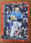 MAX MEYER 2025 TOPPS UPDATE US99 RED DIAMANTÃ FOIL/5 MARLINS!!