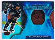 2020-21 TRILOGY ROOKIE SUPER STAGE CALVIN THURKAUF 715/999 COLUMBUS BLUE JACKETS