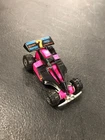 Vintage 1991 Mattel Hot Wheels Bort Simpson Bell Goodyear Race Car #7