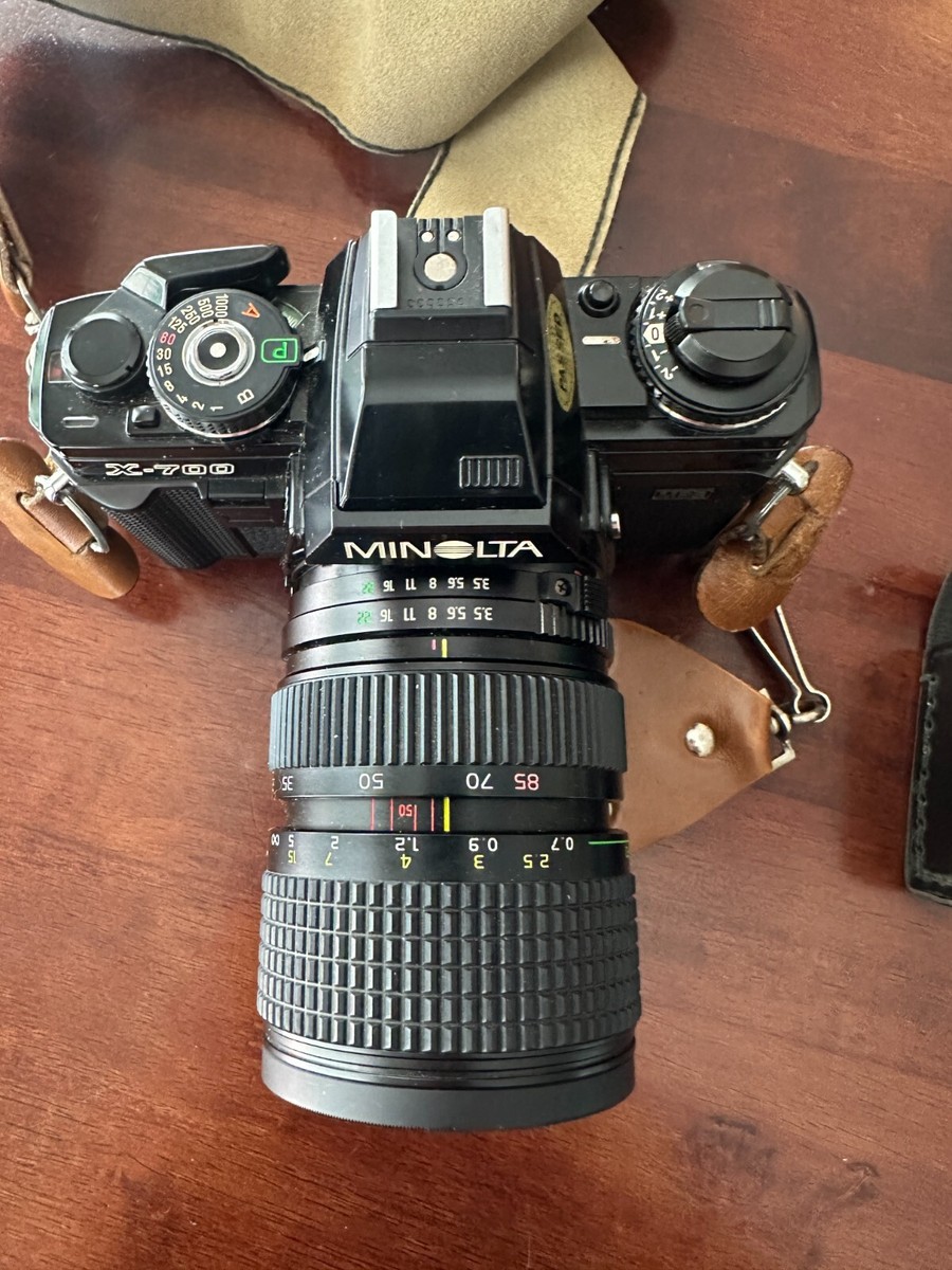 D-1857】MINOLTA X-700 MPS sigma multi-coated 1:3.5 39-80mm/1:4.5 100-