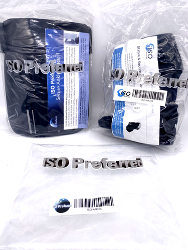 ISO Preferred Ankle Brace II Featuring High Ankle Calf Extension M/RT ISO-AN354 - Picture 3 of 5