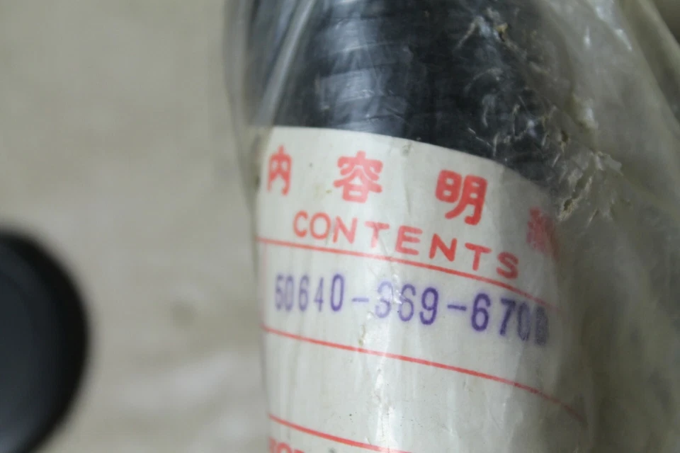 Conjunto de clavija de pie izquierda NOS Honda CB360 50640-369-670B Foto 2 de 2