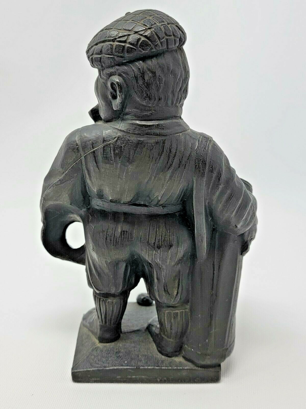 Antique Spelter Statue 1925 Peter Putter GOLF Tobacciana Pipe Holder - Caddie