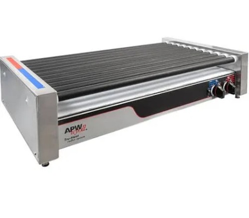 DEFECTIVE Hot Dog Roller APW Wyott HRS50 XPERT Flat Roller Grill TruTurn G3D