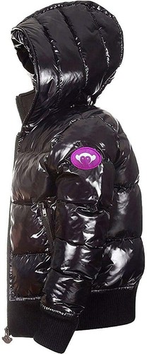 Appaman Kids 277602 Shiny Puffer Flurry Coat Shiny Black 6 Little Kids - Bild 3 von 3