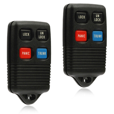 Ford Key Fob Replacement - Keyless Entry Remote With 80 Bit Key For Mustang & Other Models