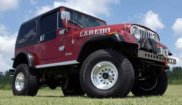 Rough Country 4" Lift Kit w/ N3 Shocks 67530 for 82-86 Jeep CJ5, CJ7, Scrambler Foto 2 de 4