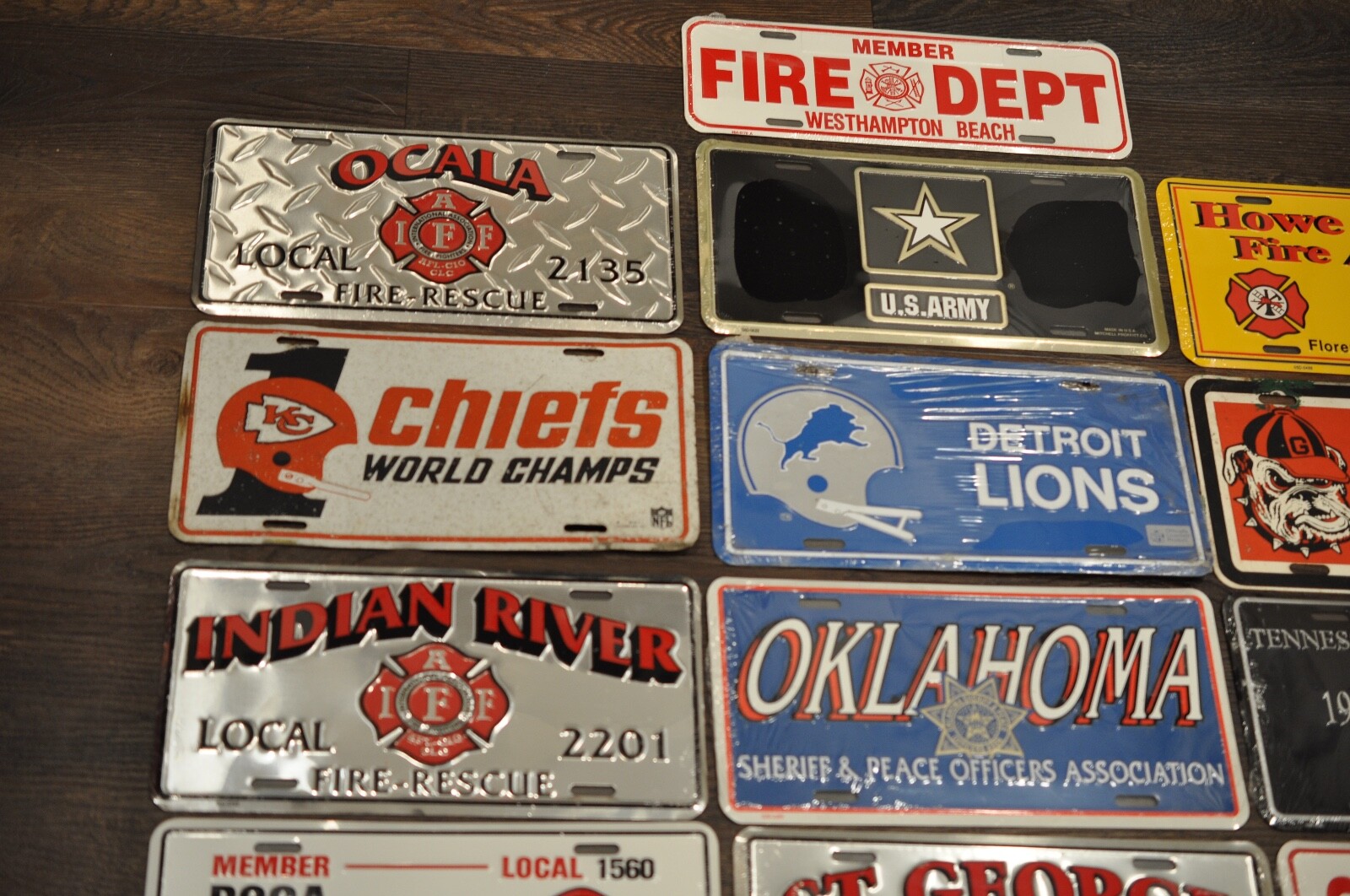 License Plate Lot Vanity Booster Plates Hard Rock Cafe Kansas City