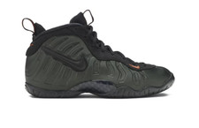 SALE NEW NIKE AIR FOAMPOSITE PRO GS SEQUOIA BLACK OLIVE GREEN 644792 300 KIDS