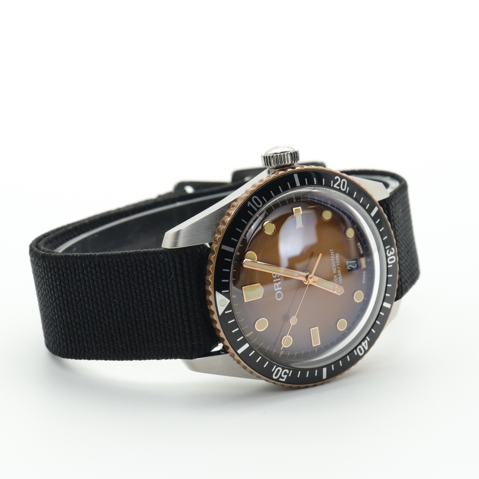 Oris Diver 65 Sixty Five Bronze 40mm Watch Ref. 01 733 7707 435607