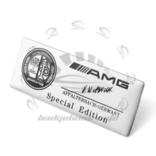 1× 3D Metal Side Rear Badge For AMG Affalterbach Special Edition Interior Emblem