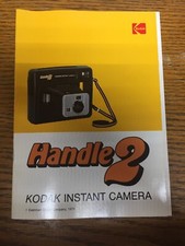 Kodak Handle 2 Vintage Instant Film Camera Manual Instruction Booklet