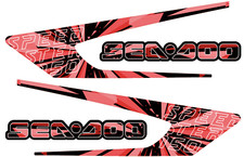 GRAPHIC Replacement KIT DECAL BOAT SPORTSTER SEA DOO SPEEDSTER 150 Electric 