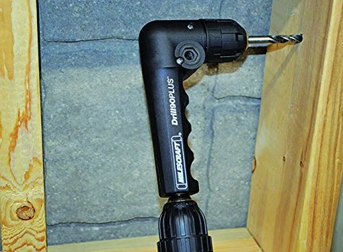 1304 Drill90PLUS - Accesorio de taladro de ángulo recto negro rojo Foto 3 de 4