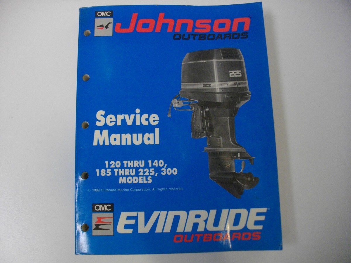 Manuel Atelier Clymer Hors-bord Evinrude/Johnson 2-300 HP - Années 1991-1994