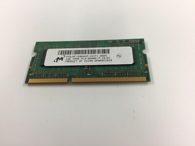 Mémoire RAM Micron MT8KTF51264HZ-1G6N1 4 Go 1600 MHz - PC3L-12800S